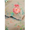 Pip Studio copripiumino matrimoniale Fleur Grandeur khaki con 2 federe Pip Studio copripiumino matrimoniale Fleur Grandeur khaki con 2 federe