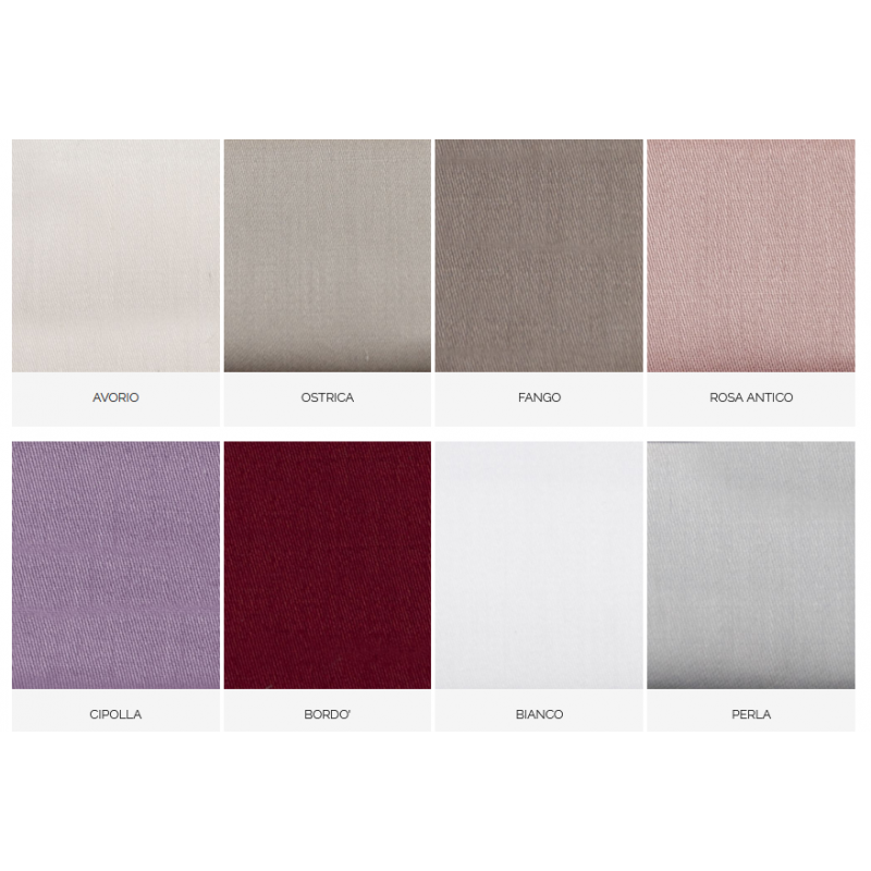 Completo lenzuola Byron matrimoniale Piazza Pitti Firenze - colori