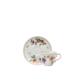 Tazza caffè con piatto...