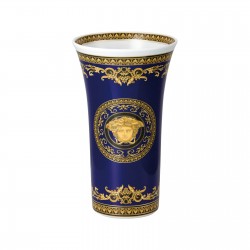 Vaso Versace Medusa Blau 26 cm