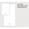 Set spugna 2 pezzi Mastro Raphael coralli ricamo oro argento Set spugna 2 pezzi Mastro Raphael coralli ricamo oro argento