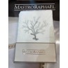 Mastro Raphael set spugna 2 pezzi Coralli melange bianco ricamo grigio Mastro Raphael set spugna 2 pezzi Coralli melange bianco ricamo grigio