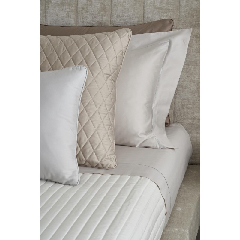 Mastro Raphael quilt matrimoniale Bread & Butter riga piccola - bianco 1a