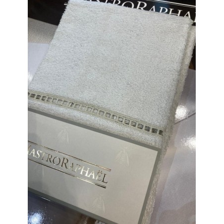 Mastro Raphael telo bagno Segreti cm 110x150 - grigio chiaro Mastro Raphael telo bagno Segreti cm 110x150 - grigio chiaro