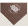 Plaid soft cotton Frati Home disegno Koala cm 130x160 tortora Plaid soft cotton Frati Home disegno Koala cm 130x160 tortora