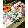 The Napking Bounganvillea runner puro lino cm 50x150 The Napking Bounganvillea runner puro lino cm 50x150