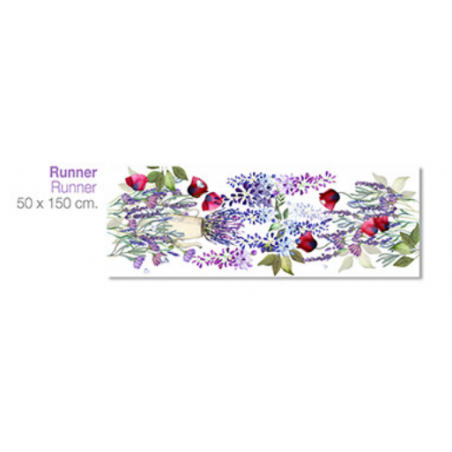 The Napkling runner Provenza puro lino cm 50x150 The Napkling runner Provenza puro lino cm 50x150