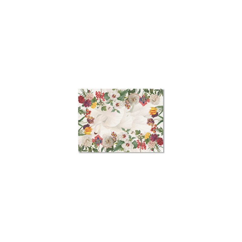 Tovaglia TheNapking puro lino Garden eden 160x220 cm