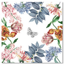 TheNapking Bagatelle tovaglia quadrata raso di cotone cm 170x170