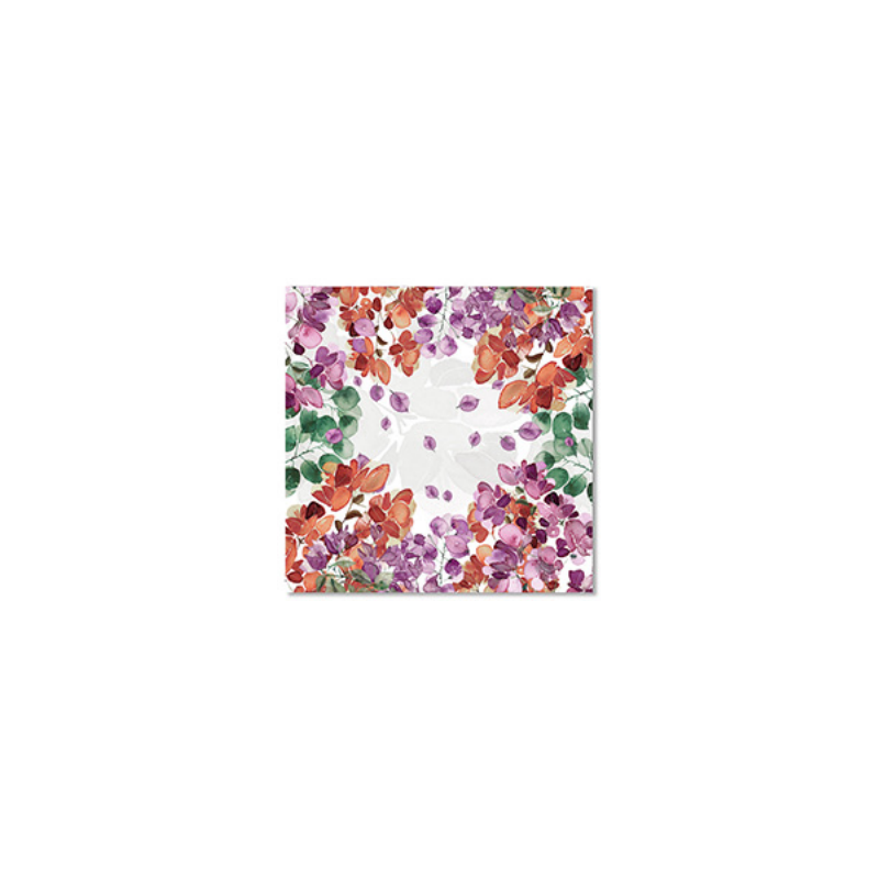 TheNapking copritavolo puro lino Bougainvillea 110x110 cm