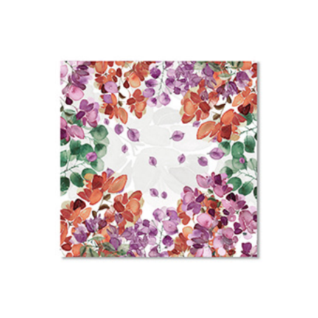TheNapking copritavolo puro lino Bougainvillea 110x110 cm TheNapking copritavolo puro lino Bougainvillea 110x110 cm