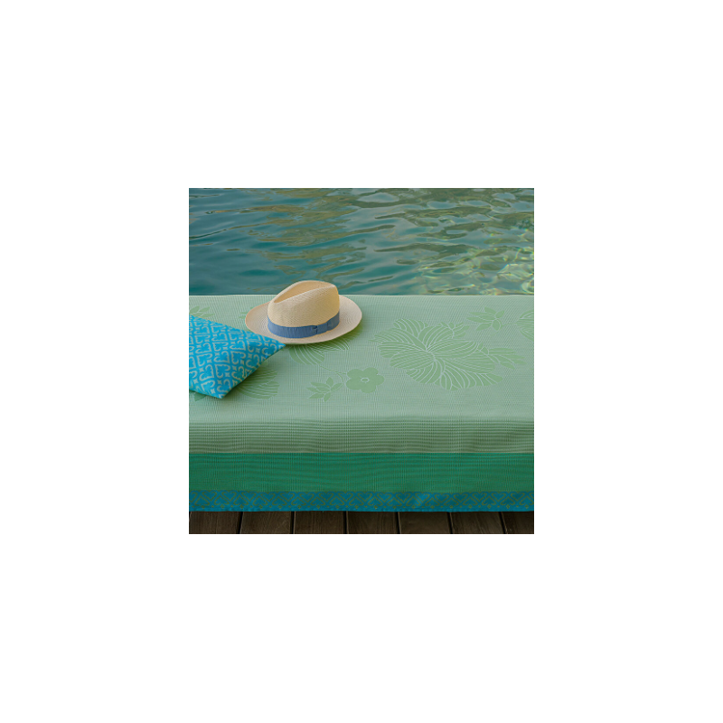 Le Jacquard Francais telo mare Monoi lagon cm 100x200