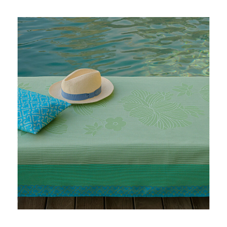 Le Jacquard Francais telo mare Monoi lagon cm 100x200