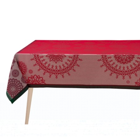 Le Jacquard Francais tovaglia Lumieres d'etoiles rubis cm 175x250 Le Jacquard Francais tovaglia Lumieres d'etoiles rubis cm 175x250