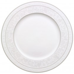 Piatto tondo piano Gray Pearl