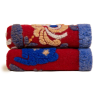 Coperta decor Frati in lana cotta cm 150x190 The rabbit home