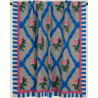 Coperta decor Frati in lana cotta cm 150x190 old style