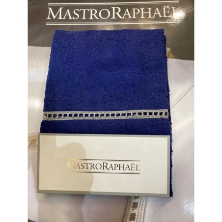 Mastro Raphael telo bagno Segreti cm 110x150 - blu di Prussia Mastro Raphael telo bagno Segreti cm 110x150 - blu di Prussia
