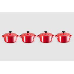 Set 4 mini cocotte Le...