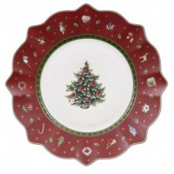 Set 6 piatti dessert rosso...