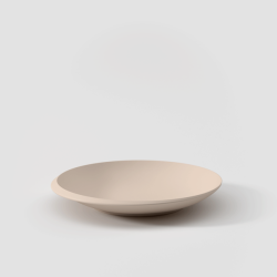 Piatto fondo NewMoon beige...