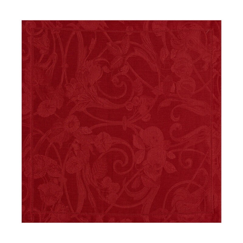 Tovagliolo puro lino Le Jacquard Francais Tivoli 50x50cm - velours