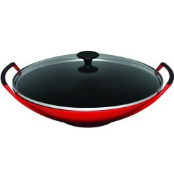 Le Creuset wok in ghisa...